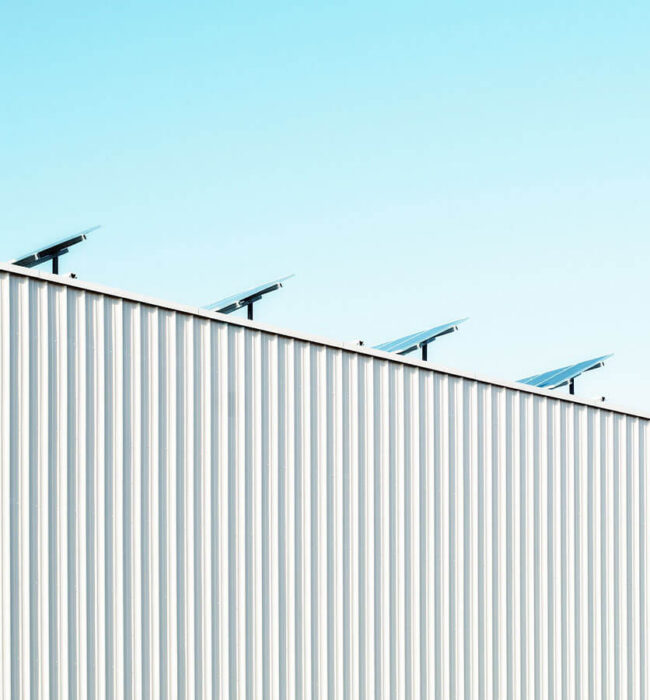Solar Heaters On Roof Top